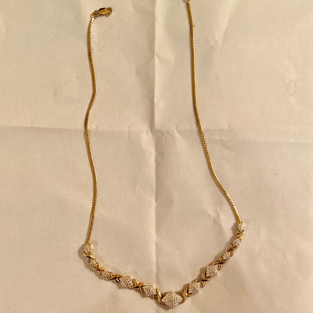 Gold necklace